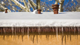 Heated Gutter Installation